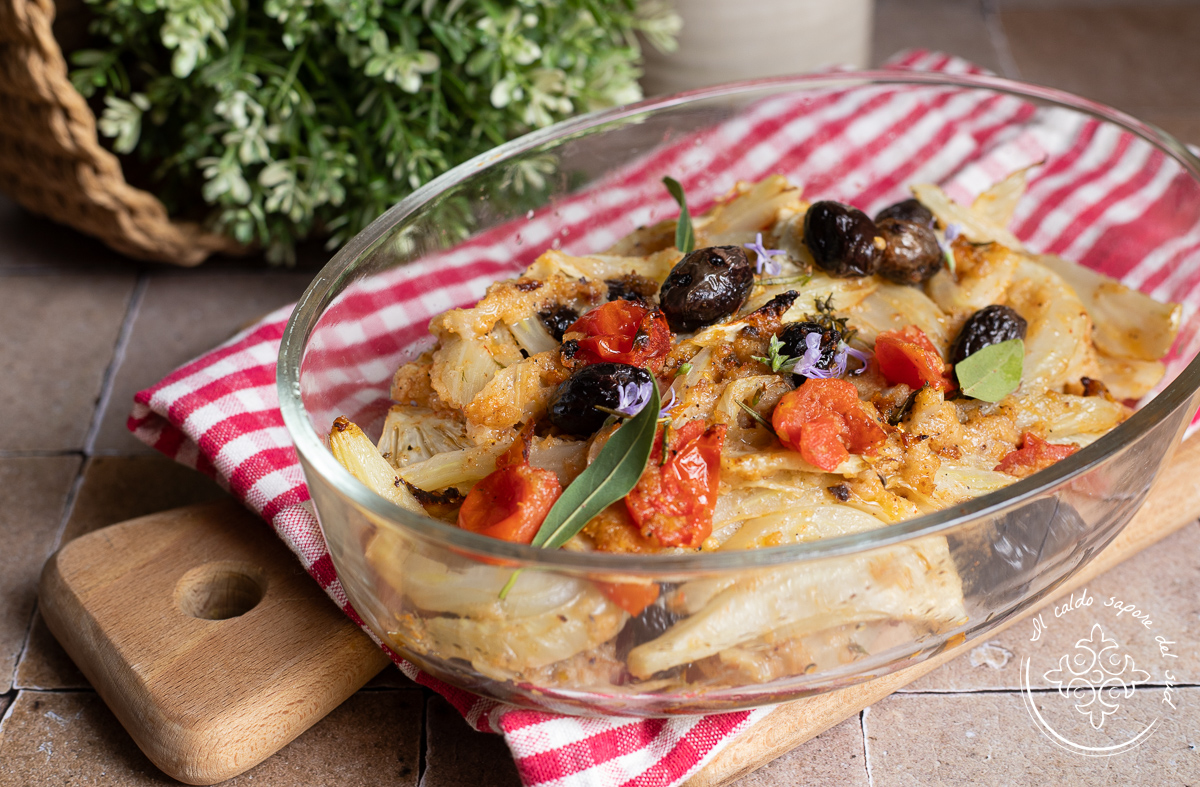 Mediterranean Baked Fennel