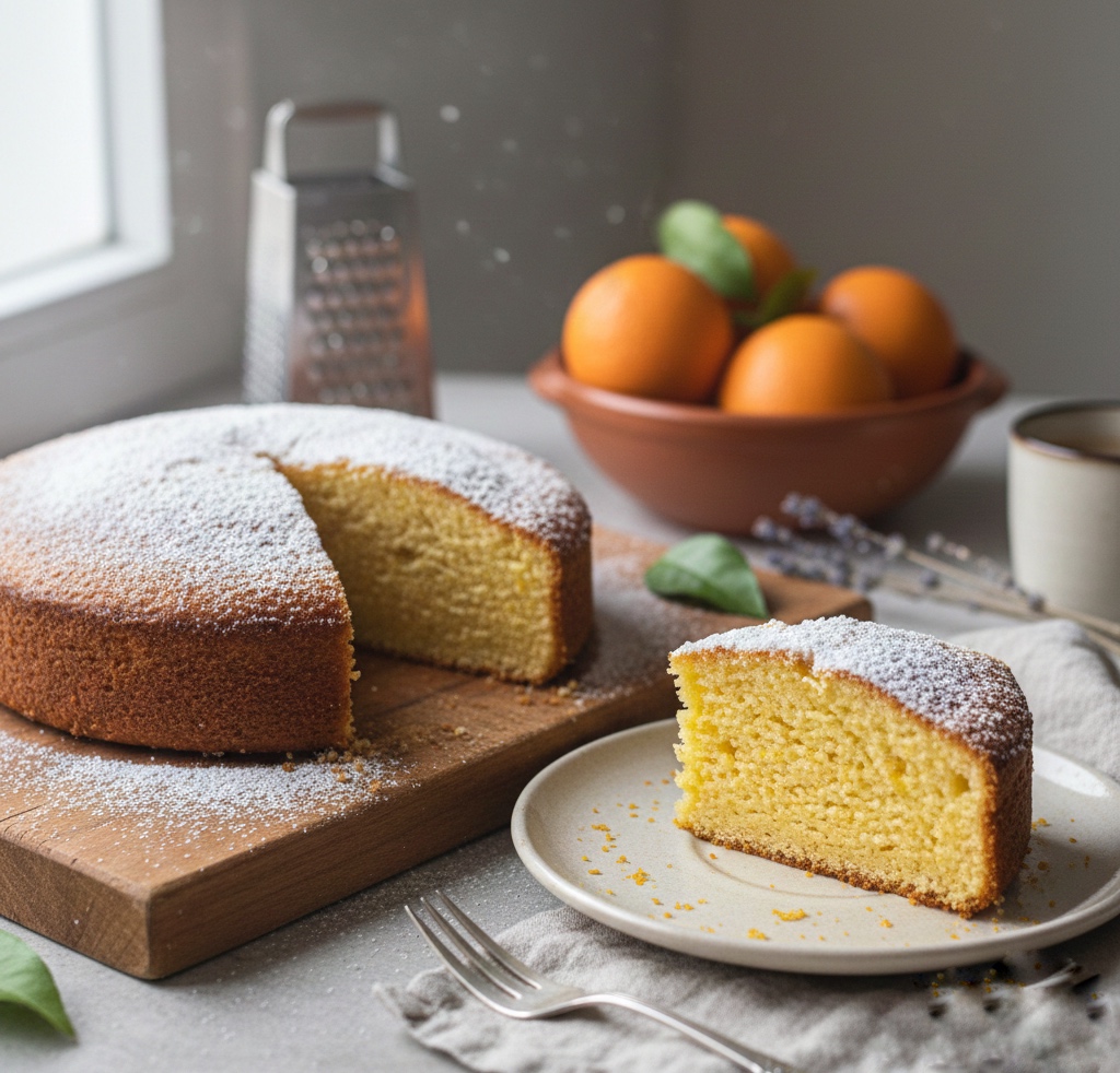 RICOTTA AND ORANGE CAKE