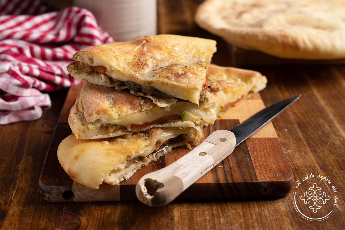 Pizzolo with Grilled Vegetables