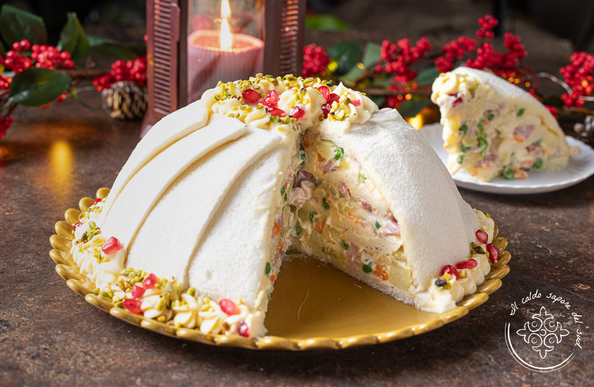 Christmas Savory Zuccotto