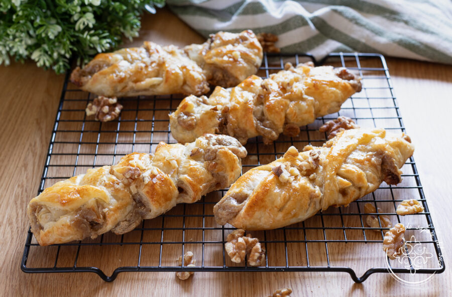 Honey and Walnut Braids