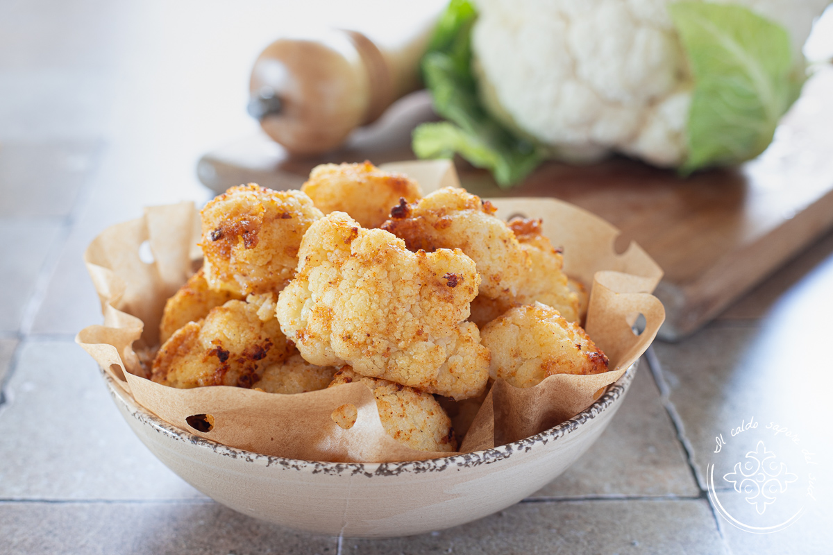 Air Fryer Gratinated Cauliflower