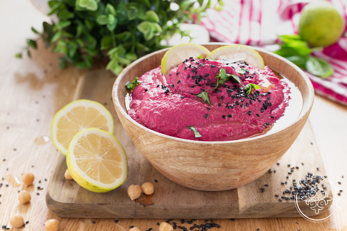 Chickpea and Beetroot Hummus