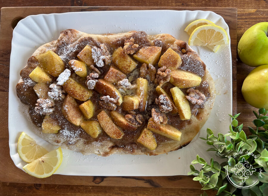 Sweet Apple Pinsa Recipe