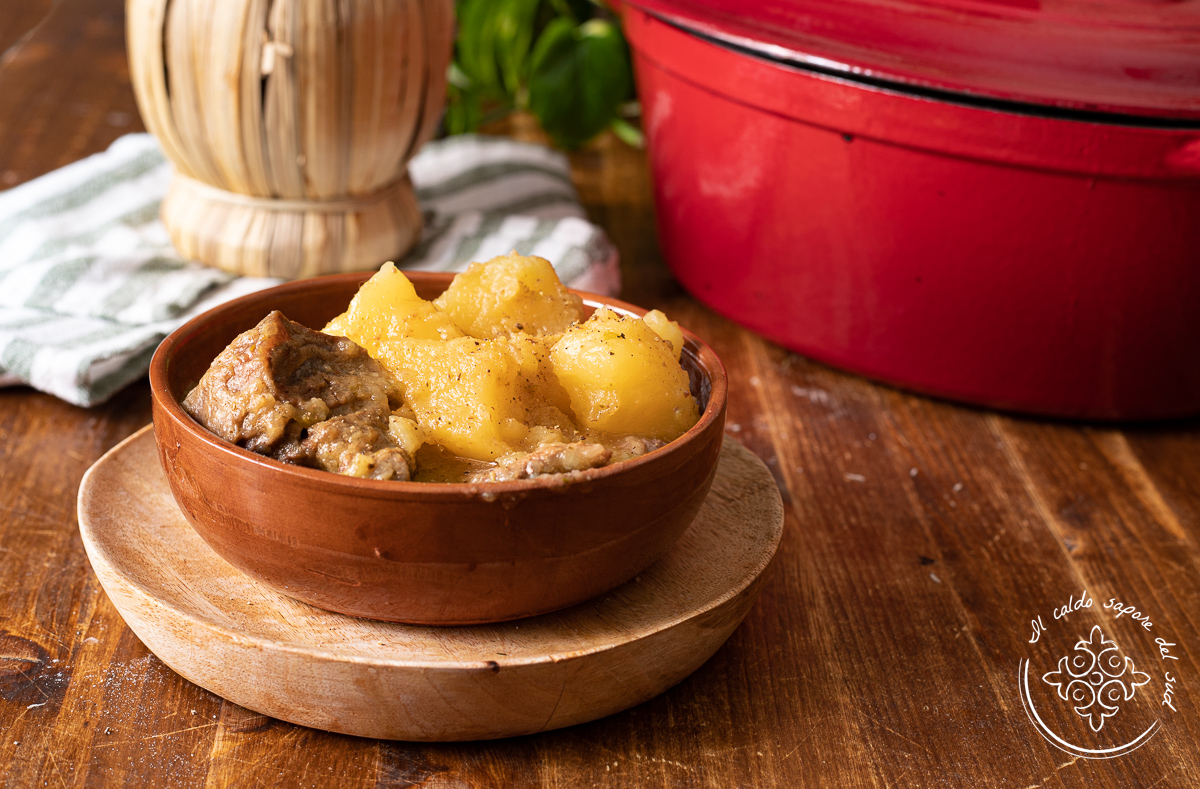 Carne a grassato (Catanese-style beef stew)