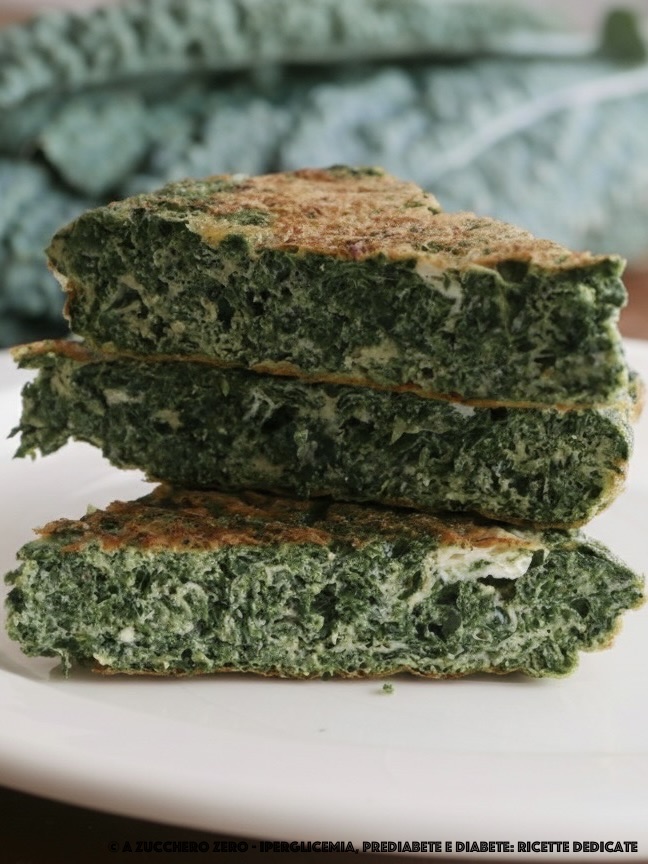 Light Baked Kale Frittata | Light and Tasty Recipe Without Oil