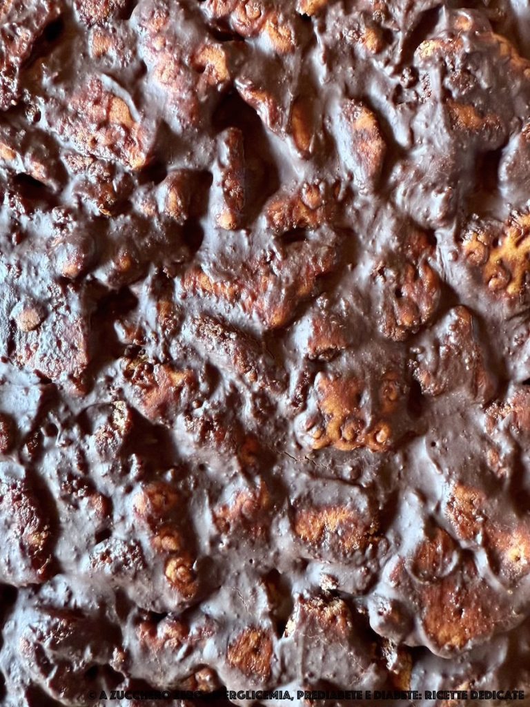 Light Chocolate Nougat with Biscuits