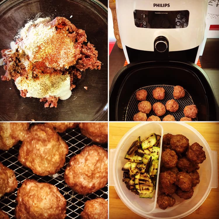 Baked meatballs without eggs or oil, Mangia senza Pancia