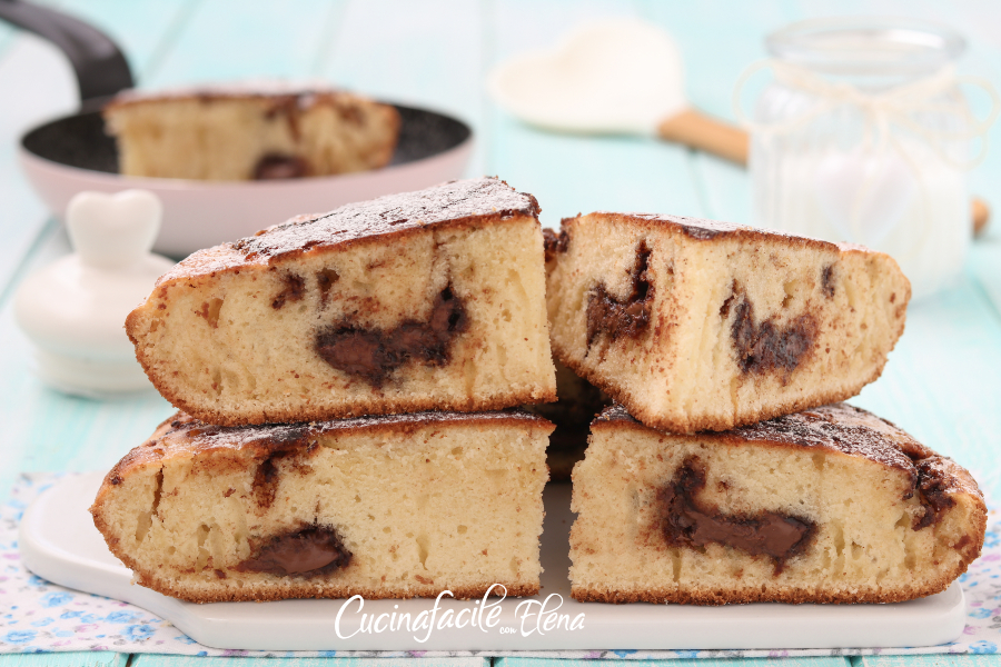 Nutella Cake in a Pan