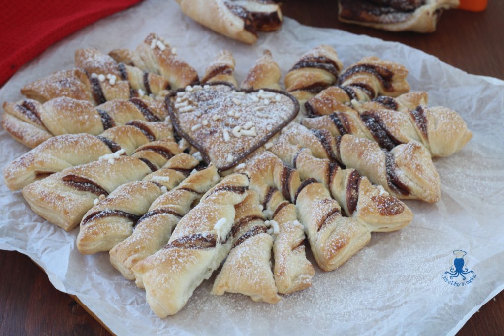 Nutella Puff Pastry Heart1