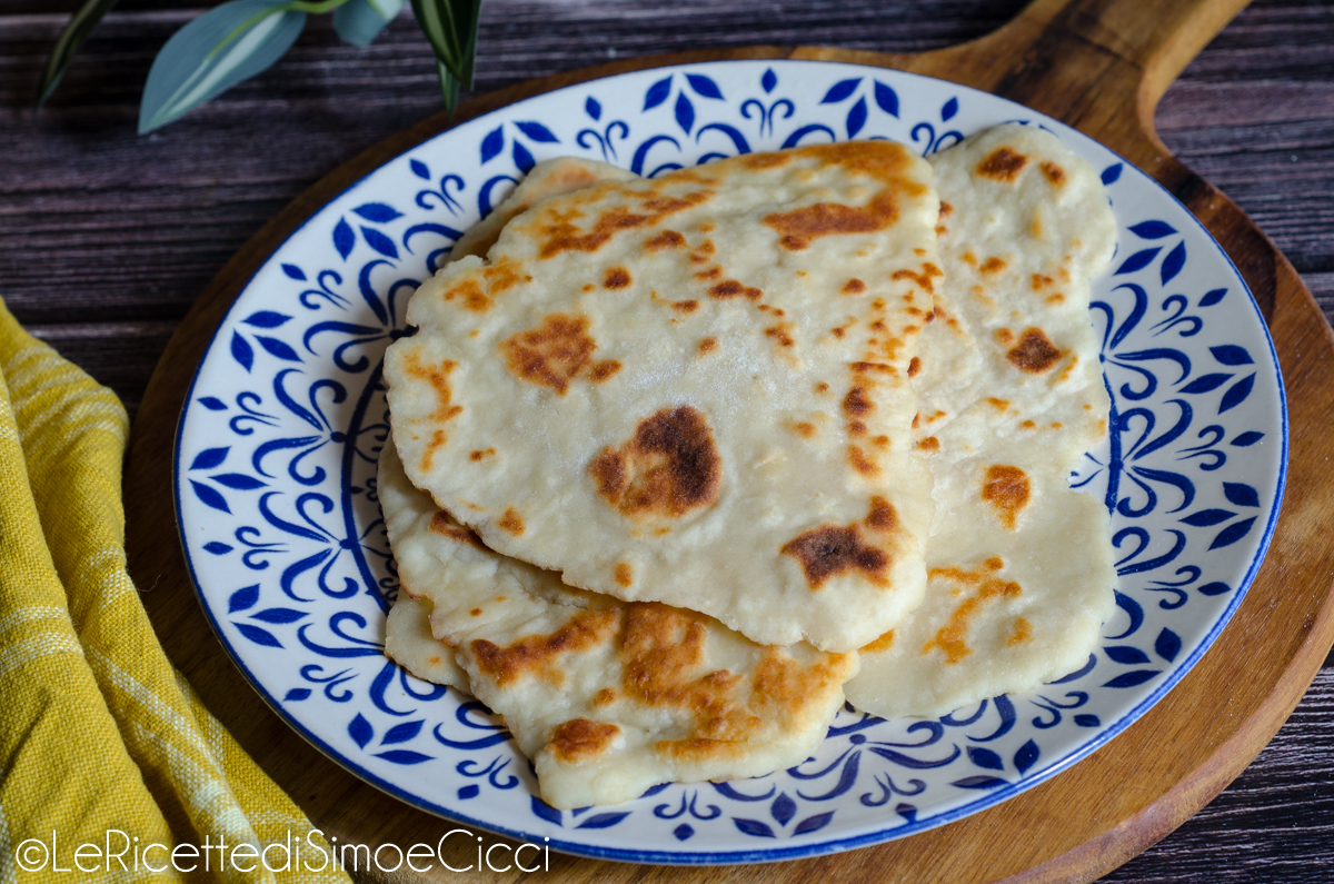Pan Fried Bread with Greek Yogurt (No Yeast)