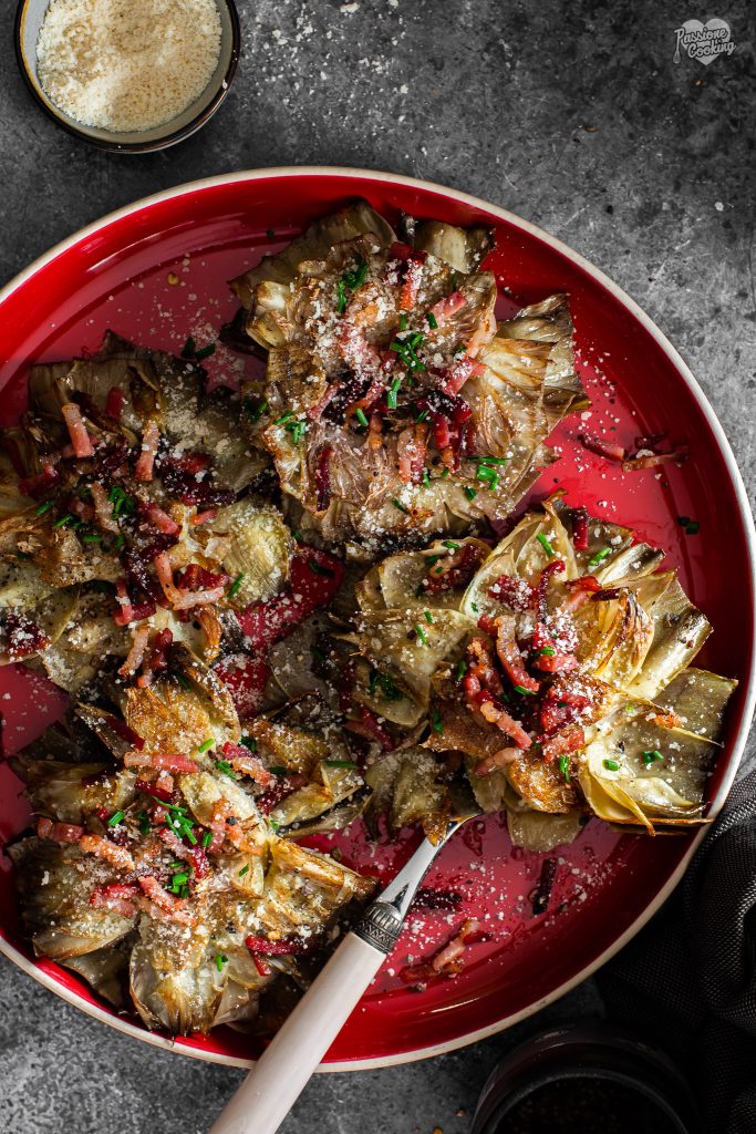 Pan-fried Artichokes
