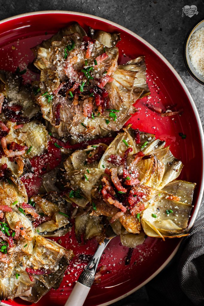 Pan-fried Artichokes