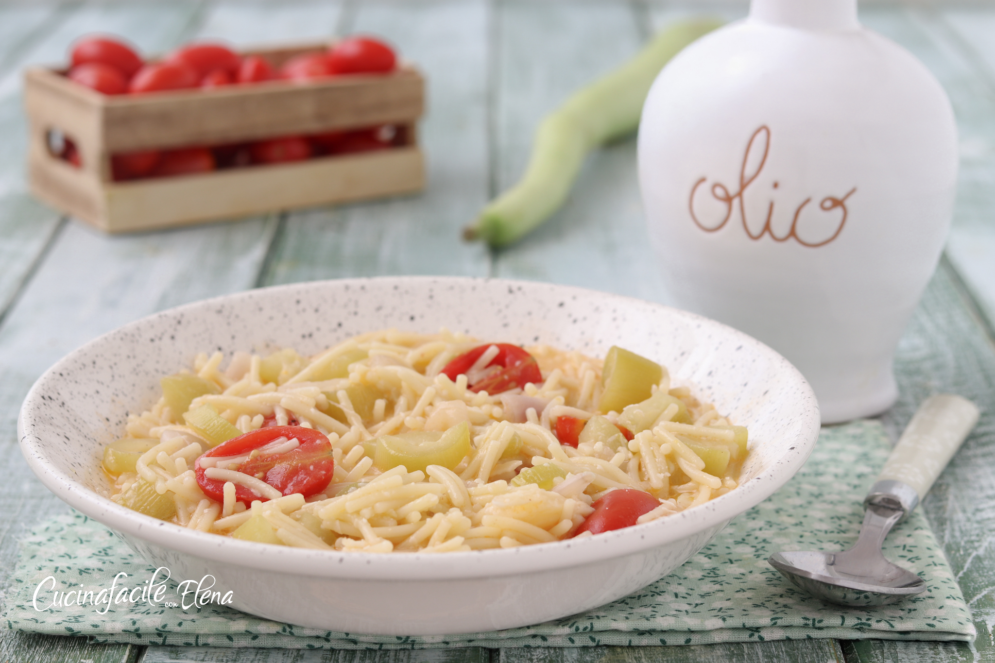 Pasta with Sicilian Zucchini