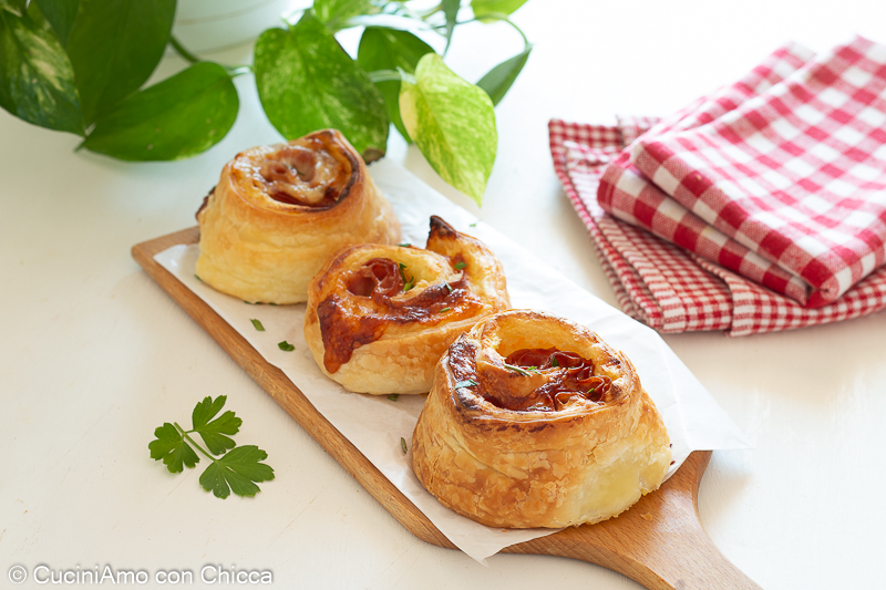 Puff Pastry Swirls with Potatoes