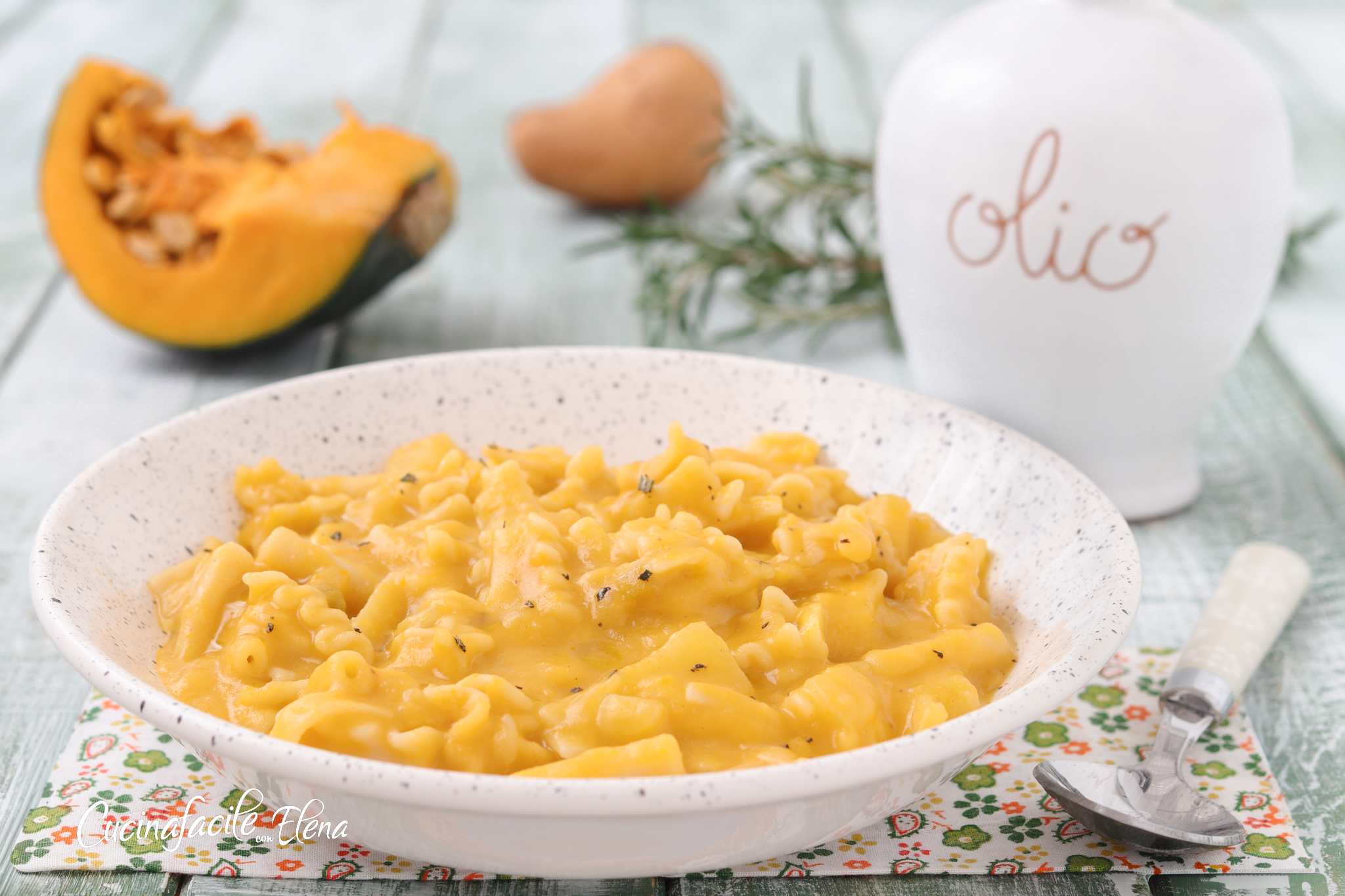 Pumpkin and Potato Pasta