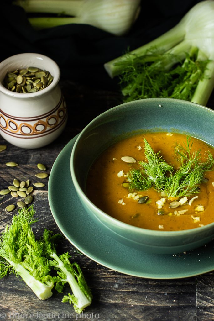 Creamy Soup with Fennel Fronds
