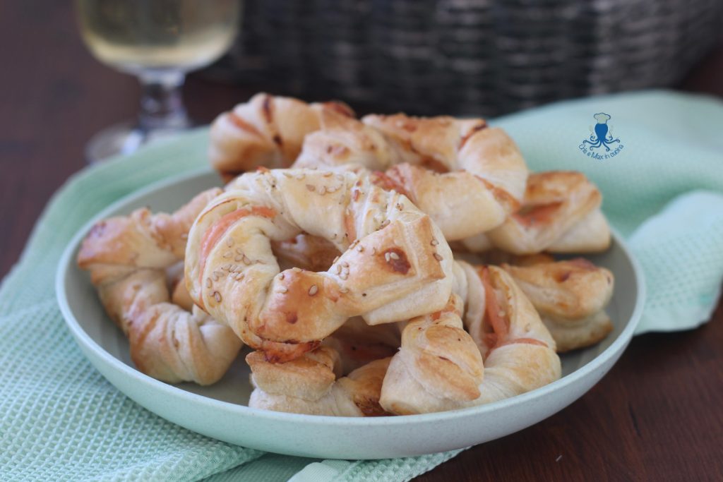 Salmon Puff Pastry Rings