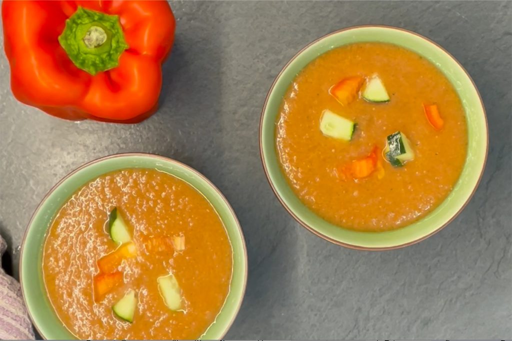 Gazpacho with or without Thermomix