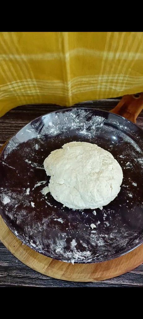 Form a ball with the dough