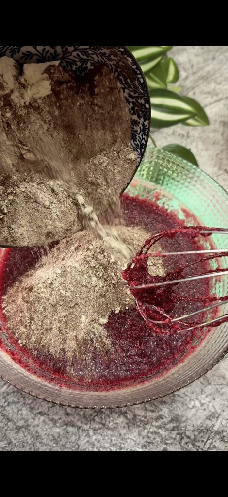 Combining flours and milk