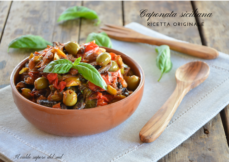 Caponata with peppers