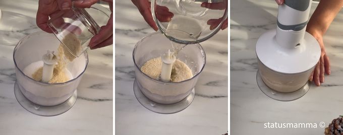 Simple panettone cake