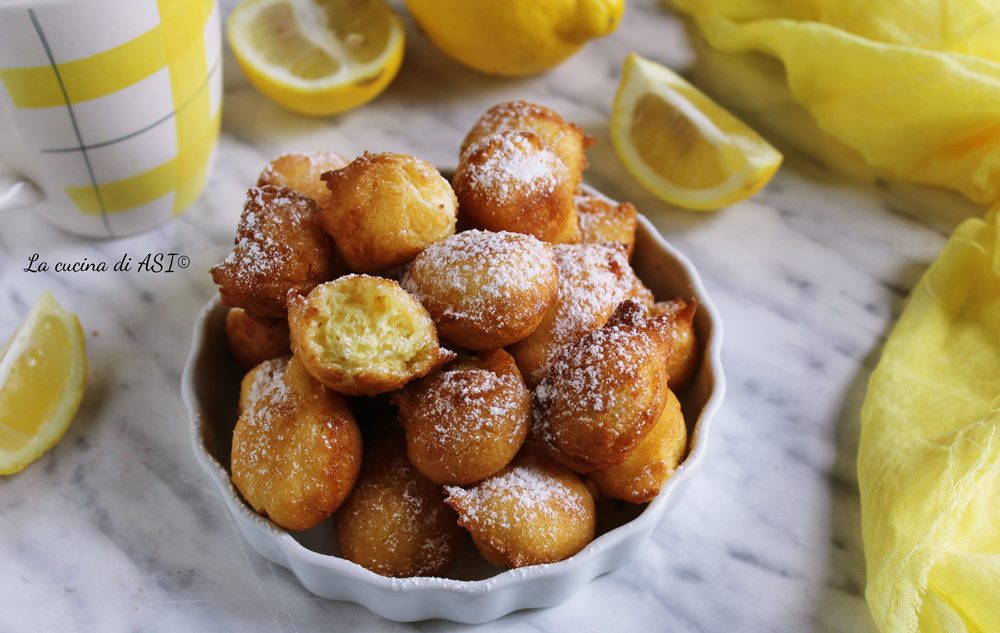 Soft lemon bites