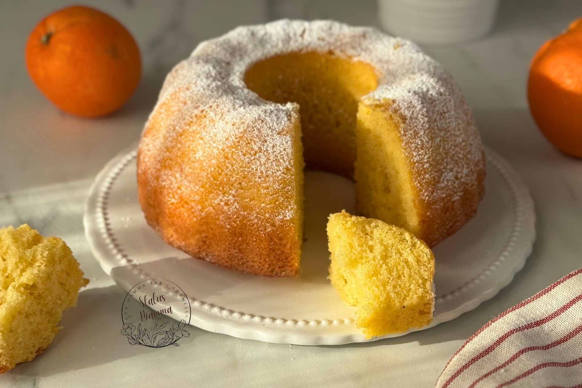 Soft and Fragrant Orange Bundt Cake for Breakfast