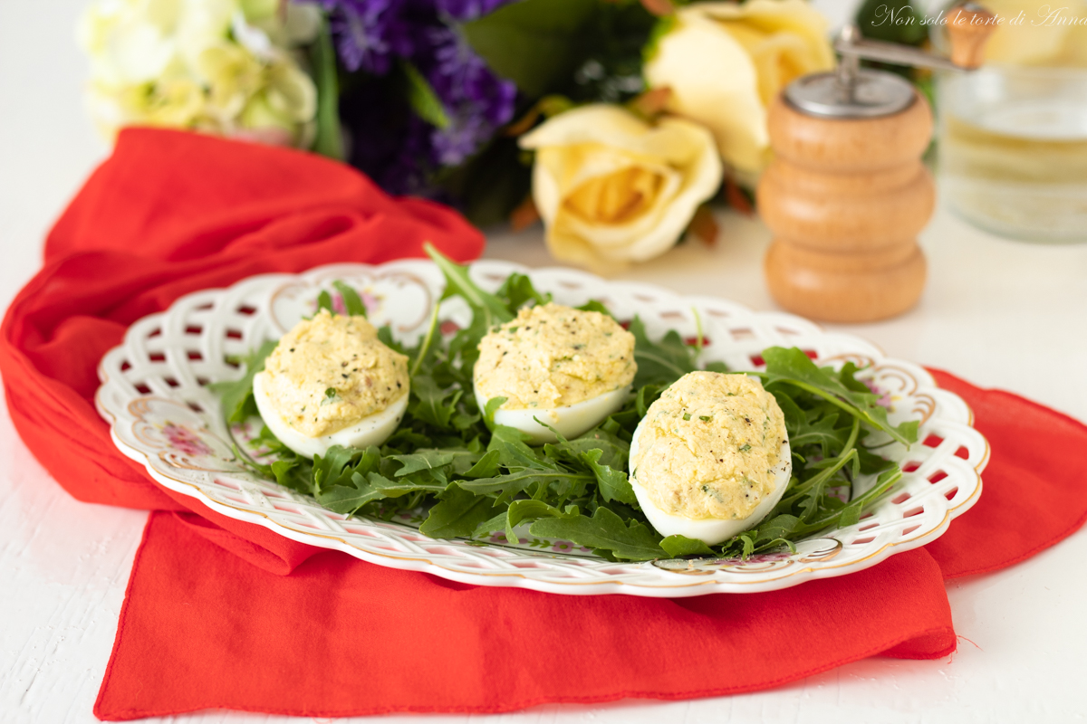 Stuffed Eggs Genovese Style by My Grandpa