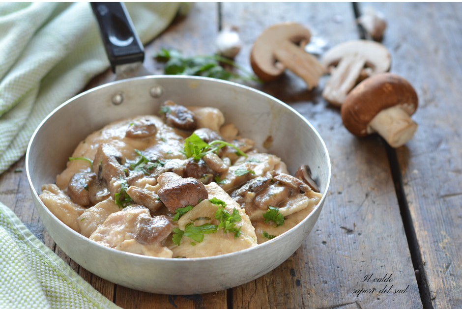 Creamy Chicken Breast with Mushrooms