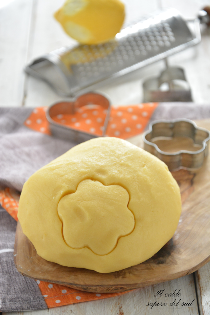 Shortcrust pastry with re-milled durum wheat semolina