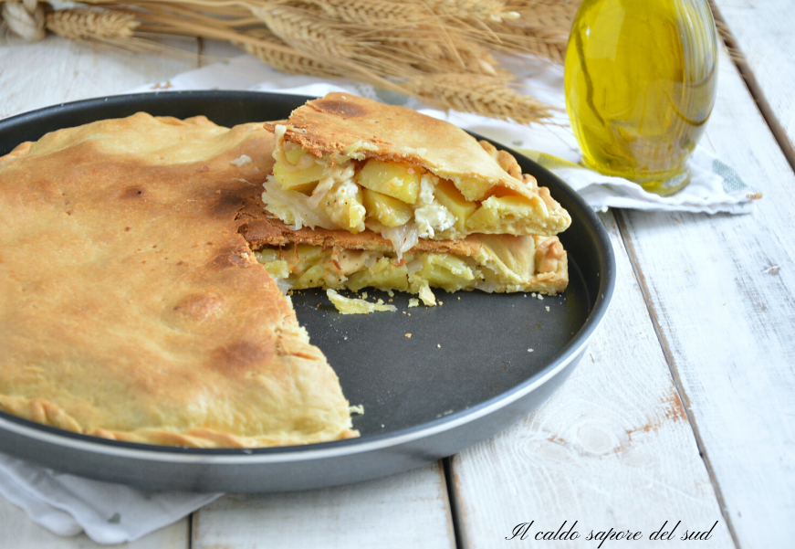 Potato Pie with Pasta Matta