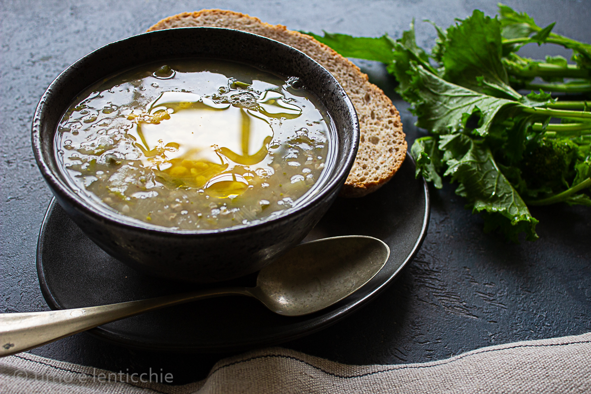 Turnip Tops and Chickpea Minestrone