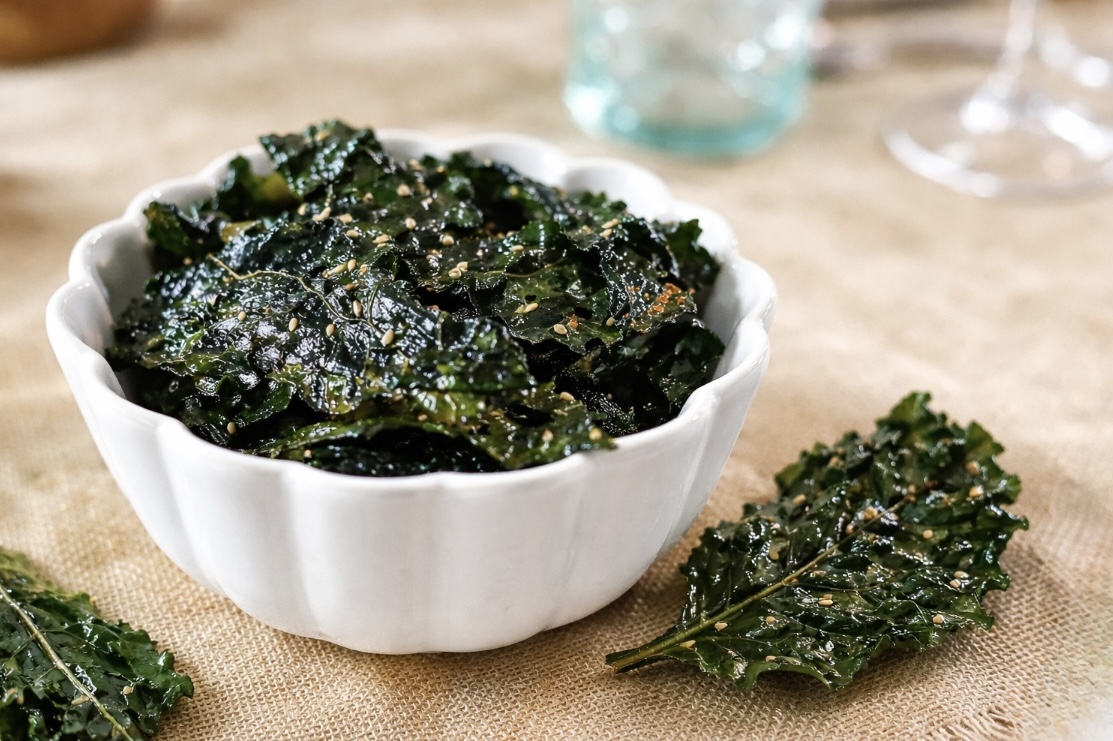 Baked Lacinato Kale Chips