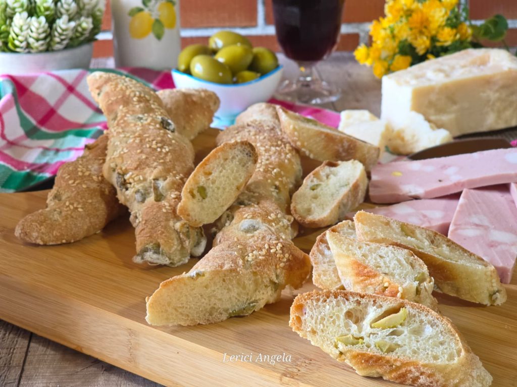 Rustic Olive Bread Loaves