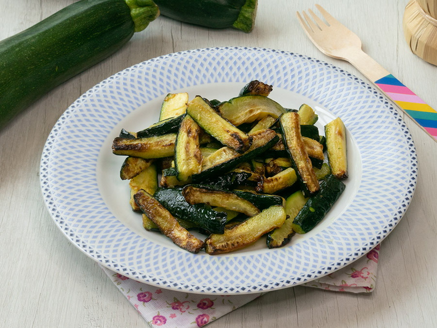 Air Fryer Fried Zucchini