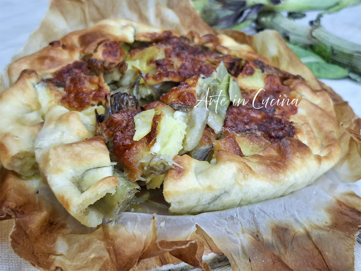 ARTICHOKE and POTATO TART