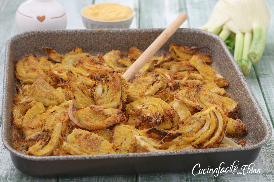 Baked Golden Fennel