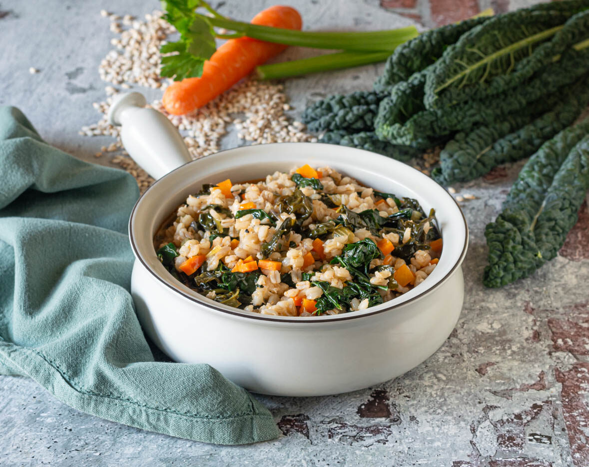 Barley and Tuscan Kale Soup