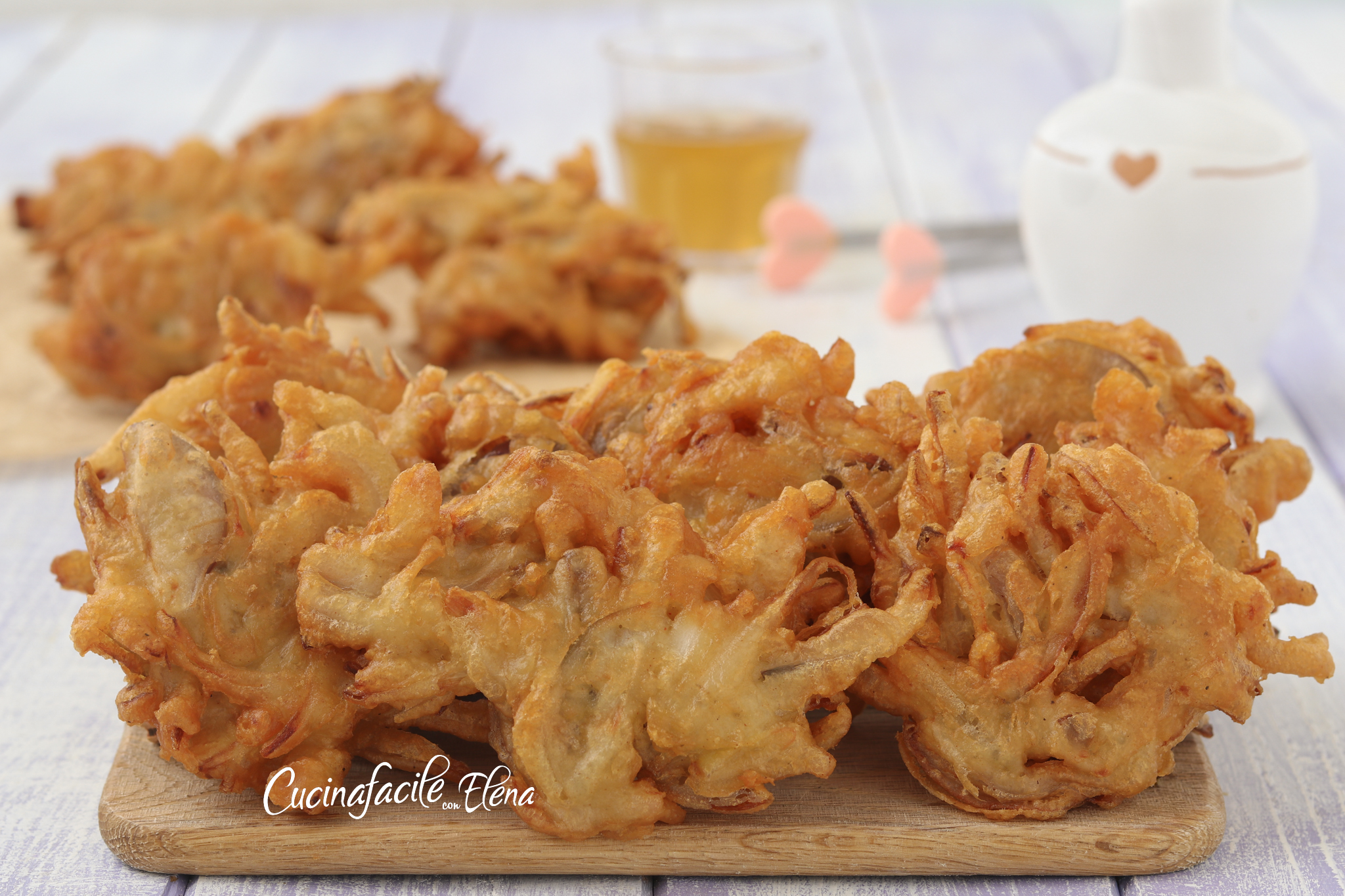 Beer Onion Fritters