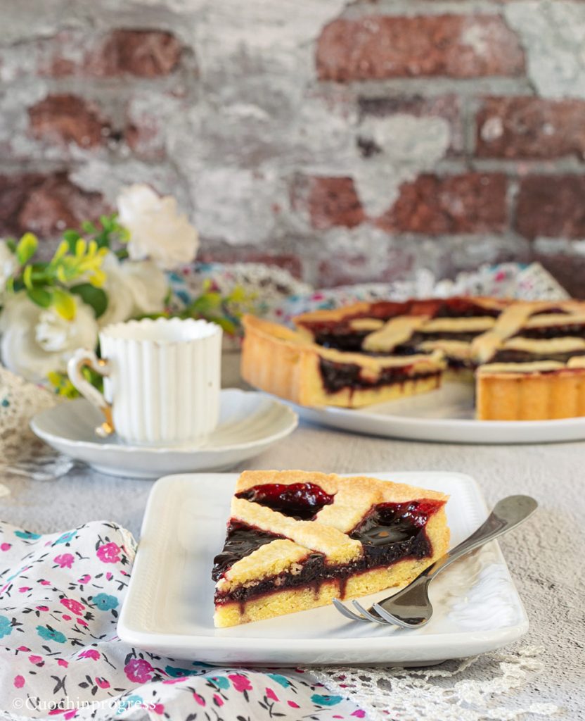blackberry jam tart