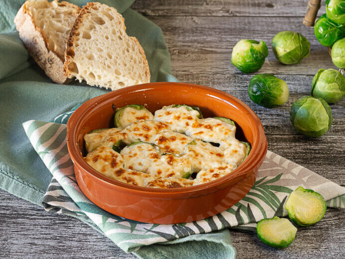 Brussels Sprouts Gratin