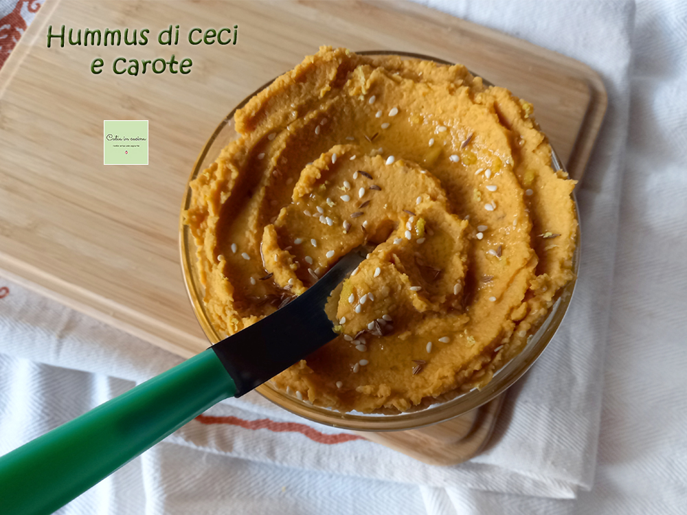 Chickpea and Carrot Hummus