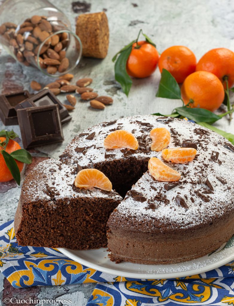 chocolate and clementine cake