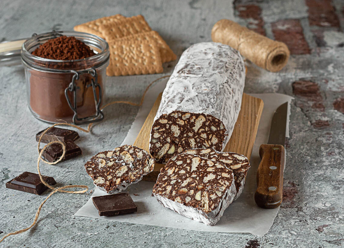 Chocolate Salami without Eggs