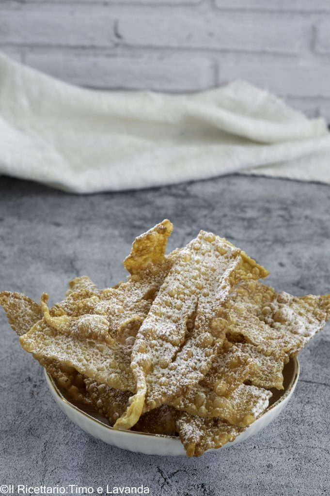 eggless chiacchiere