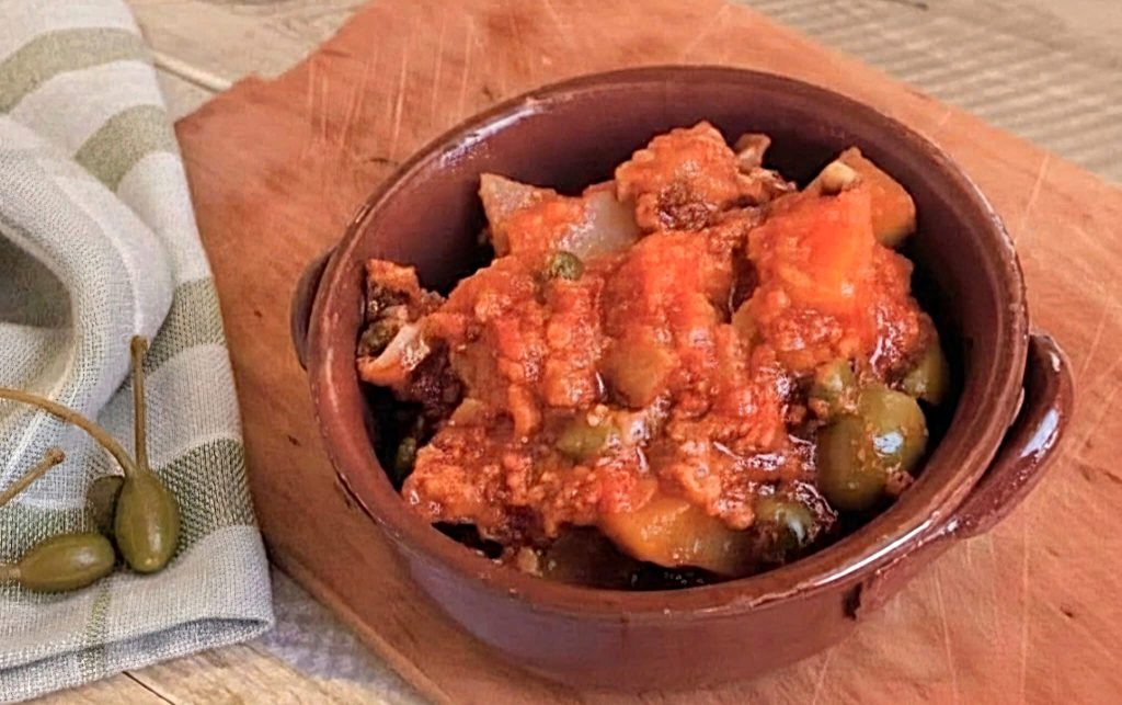 Cod Tripe alla Ghiotta Messinese