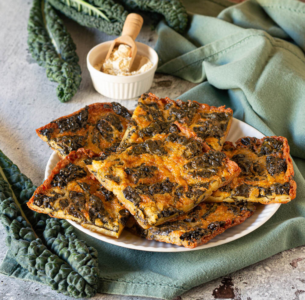 Farinata with Black Kale