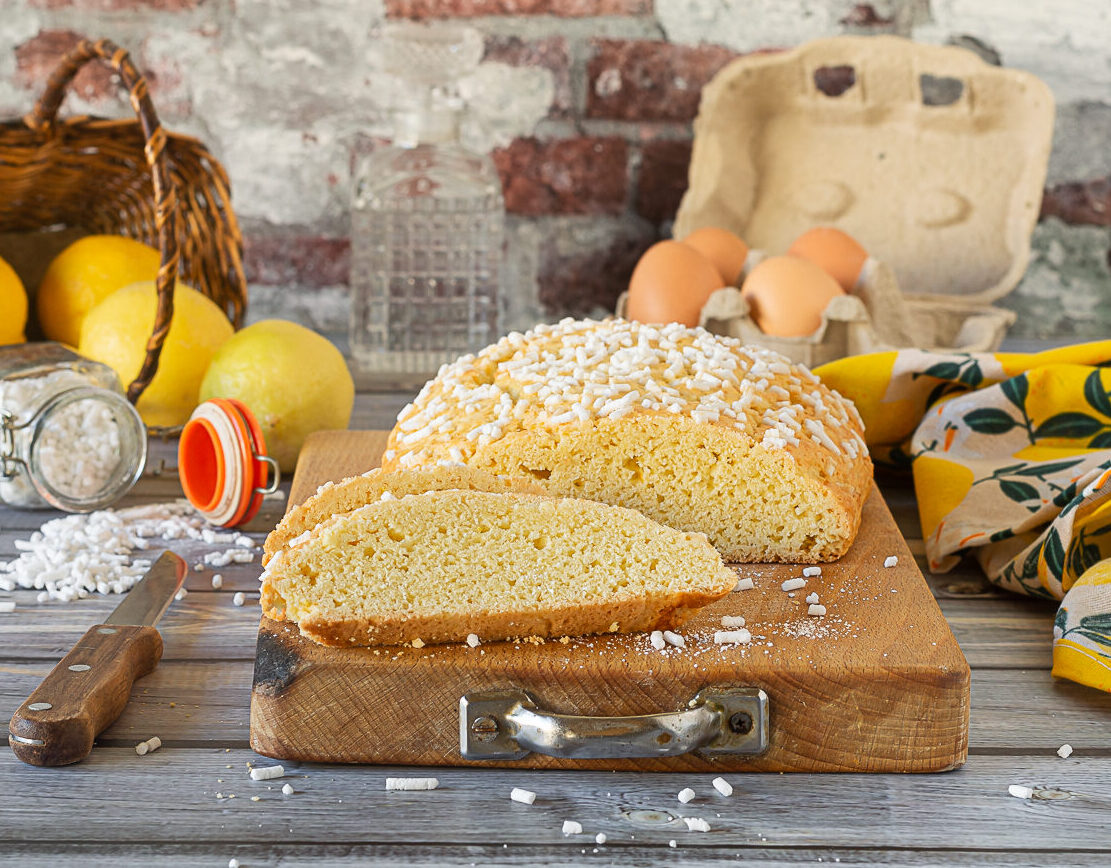 Ferrarese Brazadela or Romagna Ring Cake